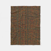 Sci Fi Circuit-Karte Fleecedecke (Vorderseite)