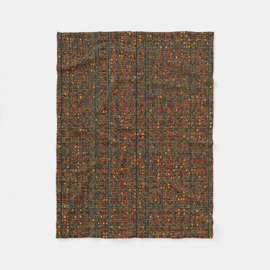 Sci Fi Circuit-Karte Fleecedecke (Vorderseite)