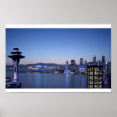 Sci-Fi city background Poster (Vorne)