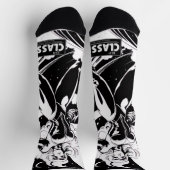 Sci-Fi Classic: Cyber Punk Socks Socken (Oben)