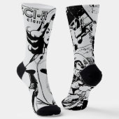 SCI-FI Classic Lite Graue Socken (Gewinkelt)