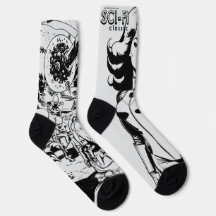 SCI-FI Classic Lite Graue Socken