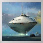 Sci-fi Collection: John Berkey-Hommage Poster (Vorne)