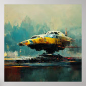 Sci-fi Collection: John Berkey-Hommage Poster (Vorne)