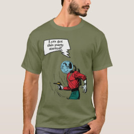 Sci-Fi-Comic Science Fiction futuristisches Raumze T-Shirt