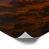 Sci-Fi Cosmic City Poster Wall Art – Futuristic (Ecke)