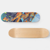 Sci-Fi Cyber Biker Trooper Skateboard (Horizontal)