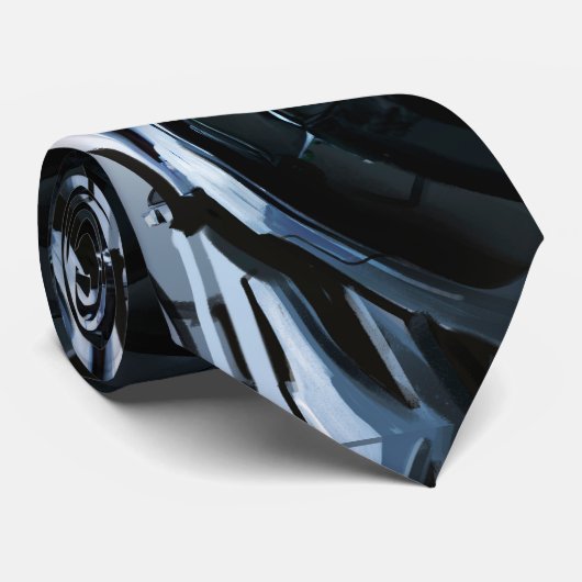 Sci fi Cybertech Cyberpunk Hunter Droid Krawatte (Gerollt)