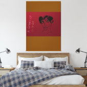 Sci-Fi-Dämonenjägerin Gräfin Leinwanddruck (Insitu (Schlafzimmer))