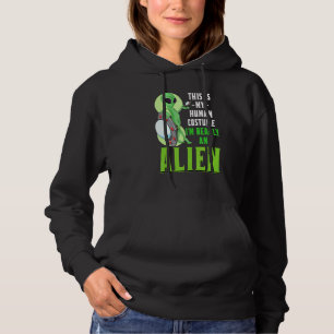 SCI FI Das ist mein menschliches Kostüm im Grunde Hoodie