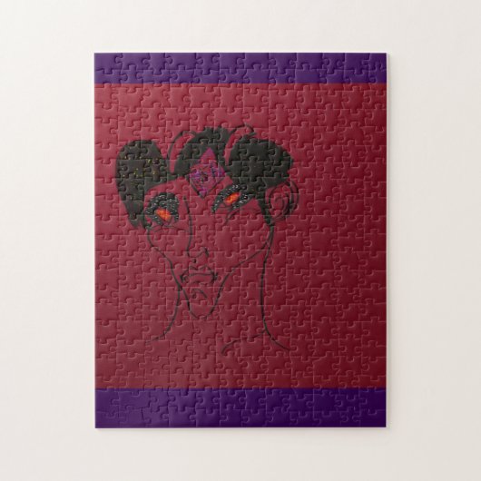 Sci-fi Demon Hunter Countess Jigsaw Puzzle (Vertikal)