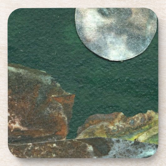 Sci-Fi - Fantasy Alien Space Planet Worlds Getränkeuntersetzer (Vorderseite)