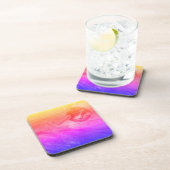 Sci-Fi - Fantasy Alien Space Planet Worlds Getränkeuntersetzer (Rechte Seite)