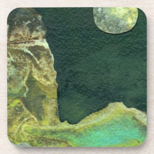 Sci-Fi - Fantasy Alien Space Planet Worlds Getränkeuntersetzer