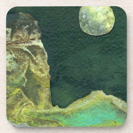 Sci-Fi - Fantasy Alien Space Planet Worlds Getränkeuntersetzer (Vorderseite)