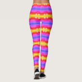 Sci-Fi - Fantasy Alien Space Planet Worlds Leggings (Rückseite)