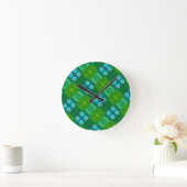 Sci-Fi - Fantasy Alien Space Planet Worlds Runde Wanduhr (Zuhause)