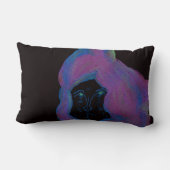 Sci-fi Fantasy Art Cotton Throw Pillow Lendenkissen (Rückseite)