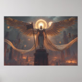 Sci Fi Fantasy Art: Overlord of the Last Horizon Poster (Vorne)