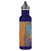Sci-fi Fantasy Female Creature Water Bottle Edelstahlflasche (Links)