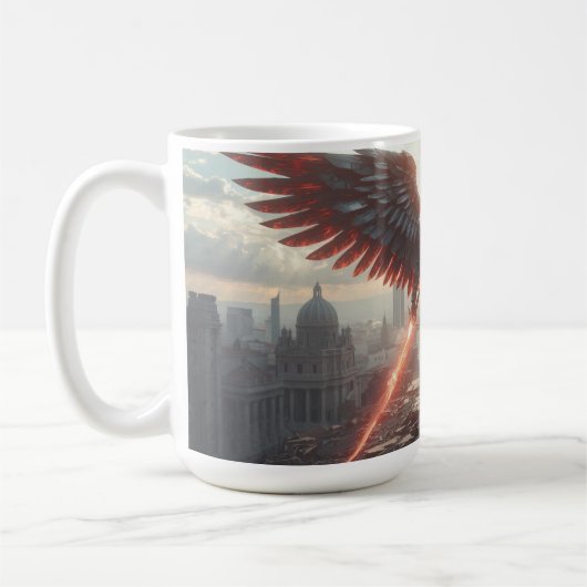 Sci Fi Fantasy Mug: Colossus of the Last Horizon Kaffeetasse (Links)