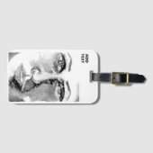 Sci-Fi - Fantasy Poes Lanore und Annabelle Lee Gepäckanhänger (Vorderseite (Horizontal))
