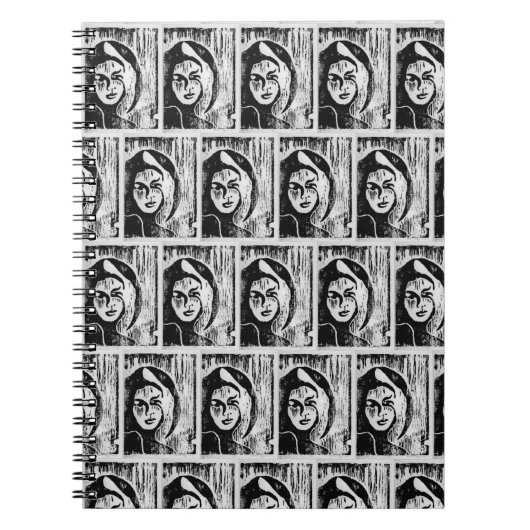 Sci-Fi - Fantasy Poes Lanore und Annabelle Lee Notizblock (Vorderseite)