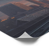 Sci Fi Fantasy: Sentinel of the Crimson Dawn Poster (Ecke)