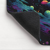Sci-Fi-Farbraum Mousepad (Ecke)