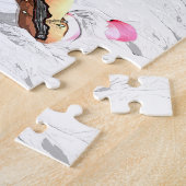 Sci Fi Female Cyborg Puzzle (Seite)