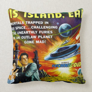 Sci-Fi-Filmplakat 1954 Kissen