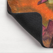 Sci-Fi "Fire Birds" Alien Lebensformen im Flug Mousepad (Ecke)