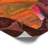 Sci-Fi "Fire Birds" Alien Lebensformen im Flug Poster (Ecke)