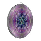 Sci-Fi Galaxy abstrakte Kunst 4 Dartscheibe (Vorderseite Links)