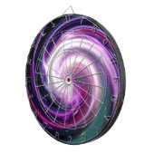 Sci-Fi Galaxy abstrakte Kunst 6 Dartscheibe (Vorderseite rechts)
