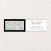 Sci-Fi Galaxy, Astronomin, Astronomie Store Visitenkarten (Innenseite Aufgefaltet)