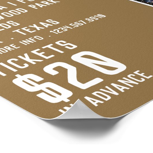 Sci-Fi Galaxy, Planetarium Eventwerbung Poster (Ecke)