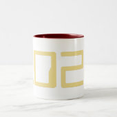 Sci-Fi Geek Nerd 2024 Neujahrskaffee Tea Milk Tass Zweifarbige Tasse (Mittel)