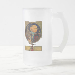 Sci-Fi-Held Filmplakat-Tasse Mattglas Bierglas