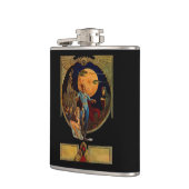 Sci-Fi-Held-Flasche Flachmann (Links)