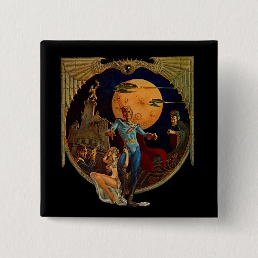 Sci-Fi Hero Button (Vorderseite)