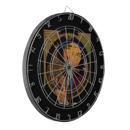 Sci-Fi Hero Dartscheibe (Vorderseite Links)