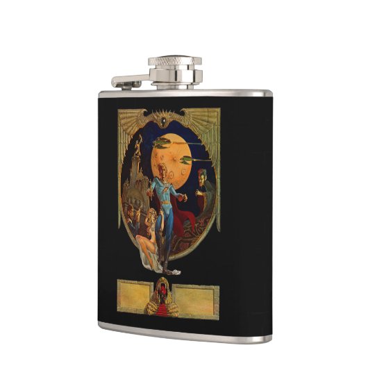 Sci-Fi Hero Flask Flachmann (Links)