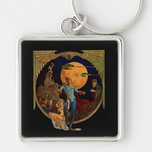 Sci-Fi Hero Schlüsselanhänger (Vorne)