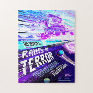 Sci-Fi Horror Film und Werbung, Terroranschläge Puzzle