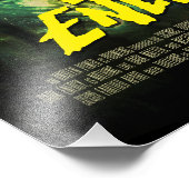 Sci-Fi Horror Movie Ad, Dark Energy Fotodruck (Ecke)
