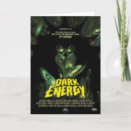 Sci-Fi Horror Movie Ad, Dark Energy Karte