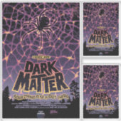 Sci-Fi Horror Movie Ad, Dark Matter Aufkleber (Vorderseite)