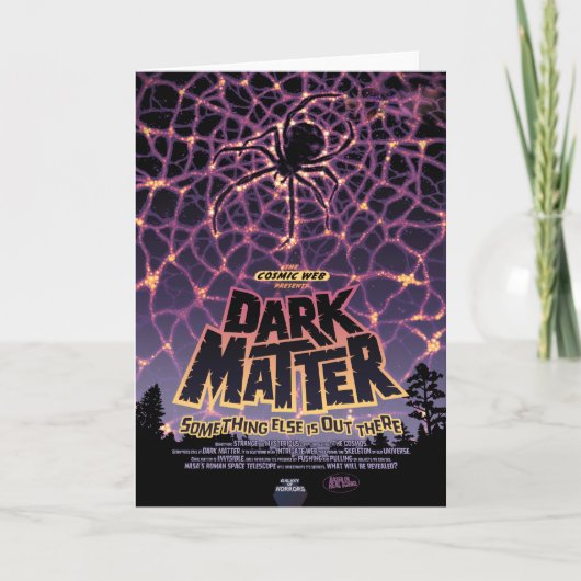 Sci-Fi Horror Movie Ad, Dark Matter Karte (Vorderseite)