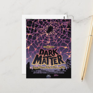 Sci-Fi Horror Movie Ad, Dark Matter Postkarte